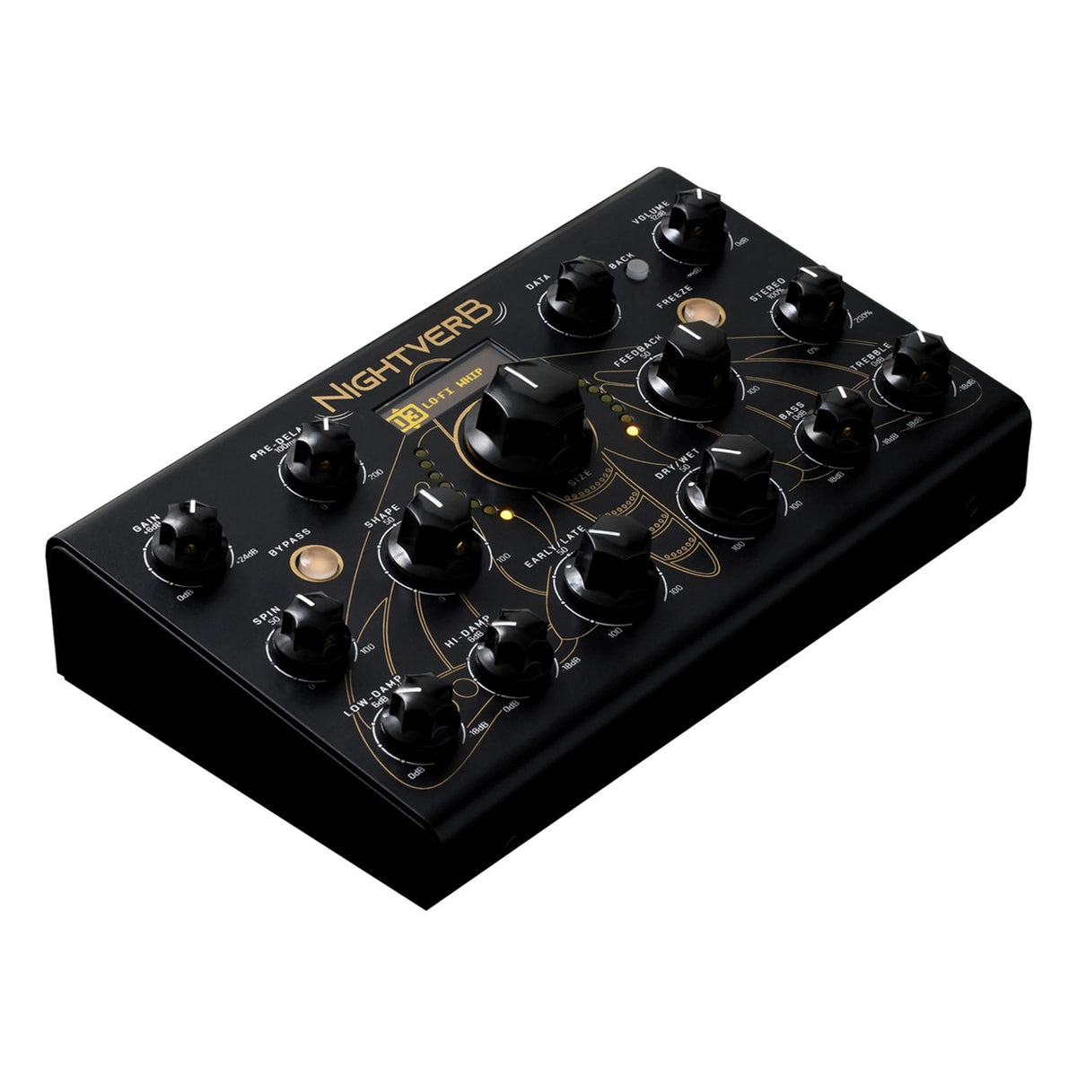 Erica Synths 112db NIGHTVERB リバーブエフェクター Erica Synths Nightverb - Desktop Stereo Reverb Effects Unit