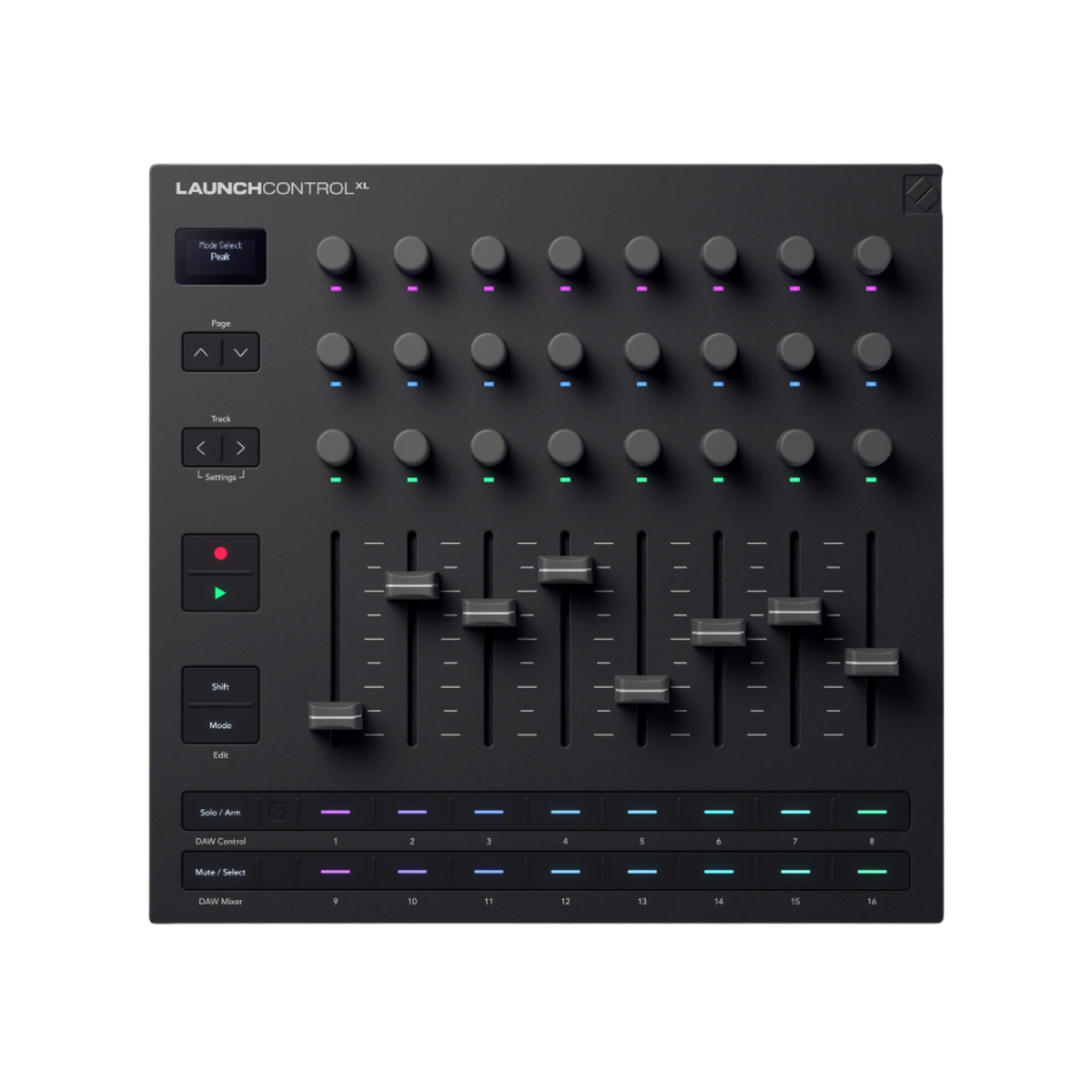 DTM・DAW Novation Launch Control Novation_LCXL_Top_Down_1200x12