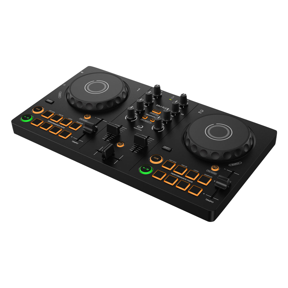 AlphaTheta DDJ-FLX2 | 2-Channel, Beginner Friendly DJ Controller