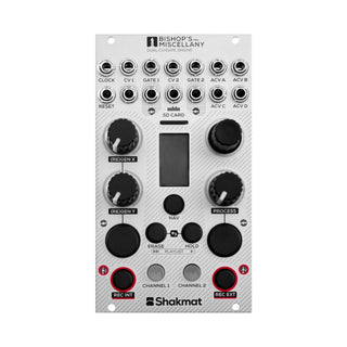 Shakmat Modular Bishop's Miscellany Mk2 Eurorack Dual CV/Gate Recorder Module