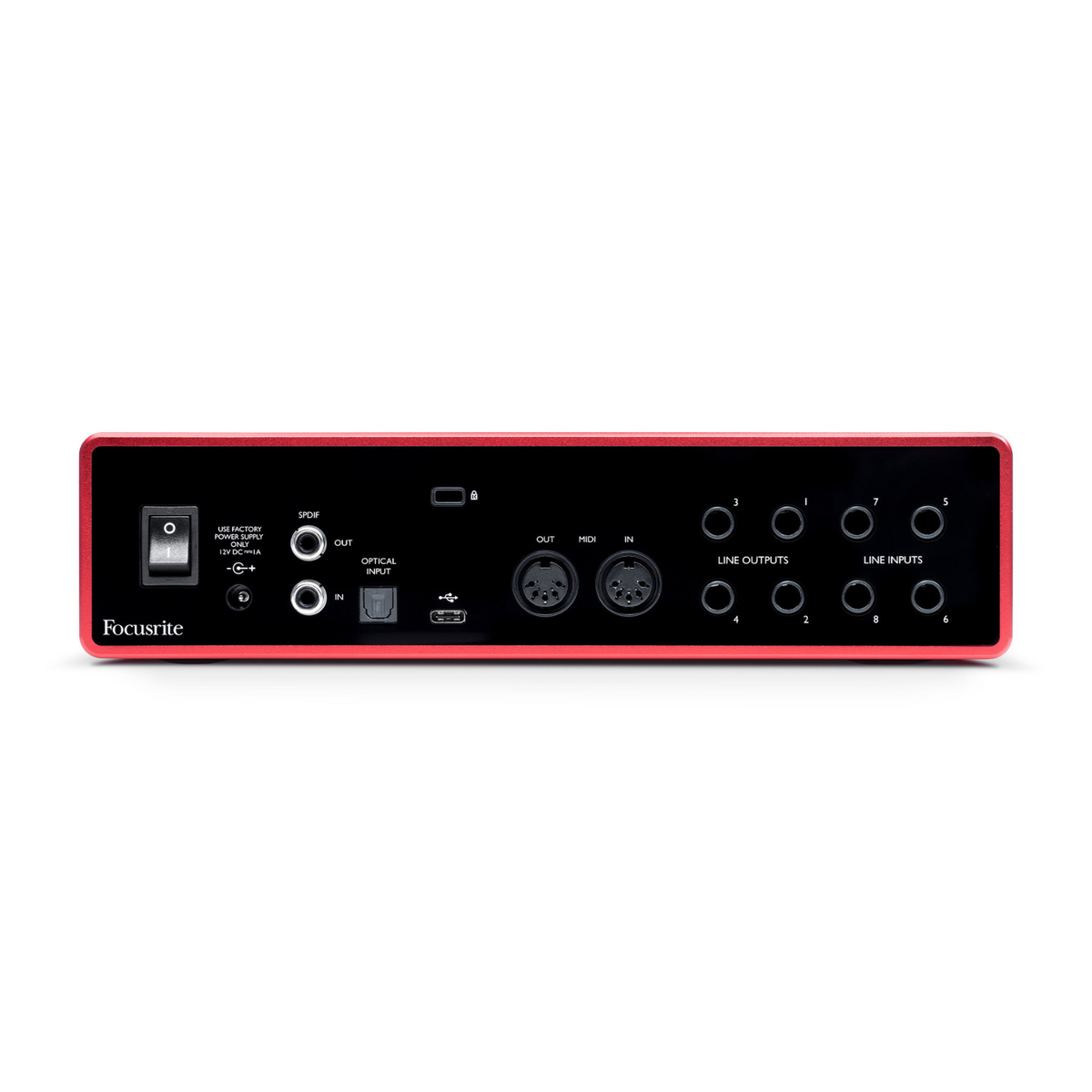 DTM・DAW Focusrite Scarlett 18i8 Focusrite Scarlett 18i8 USB Recording Interface (3rd Gen)