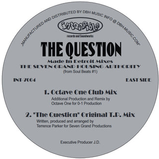 The Question w/ Underground Resistance & Octave One Remixes