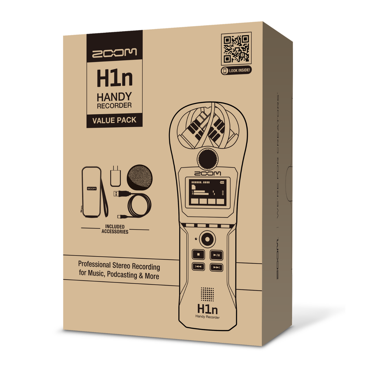 Zoom H1n-VP Handy Recorder + Accessories - Kamera Express