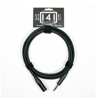 141 Cables XLR (Male) - TRS Cable Black