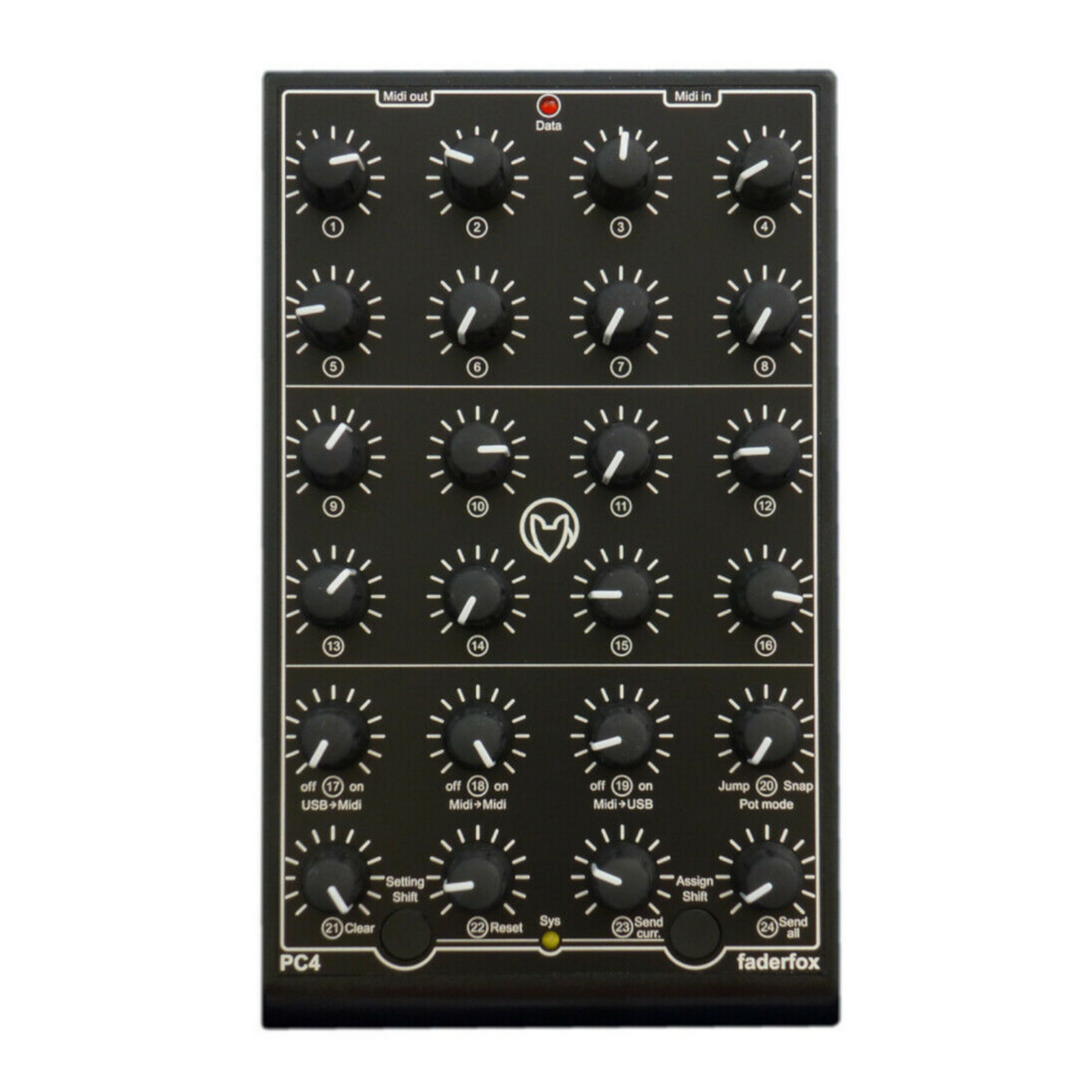 Faderfox PC4 - MIDI コントローラー Faderfox PC4 – United States