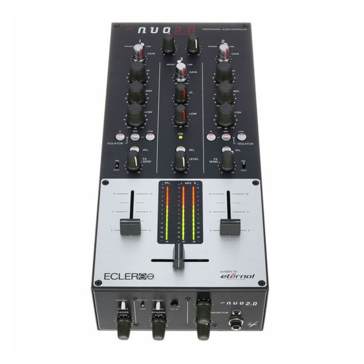 Ecler NUO 2.0 2-Channel Analogue DJ Mixer