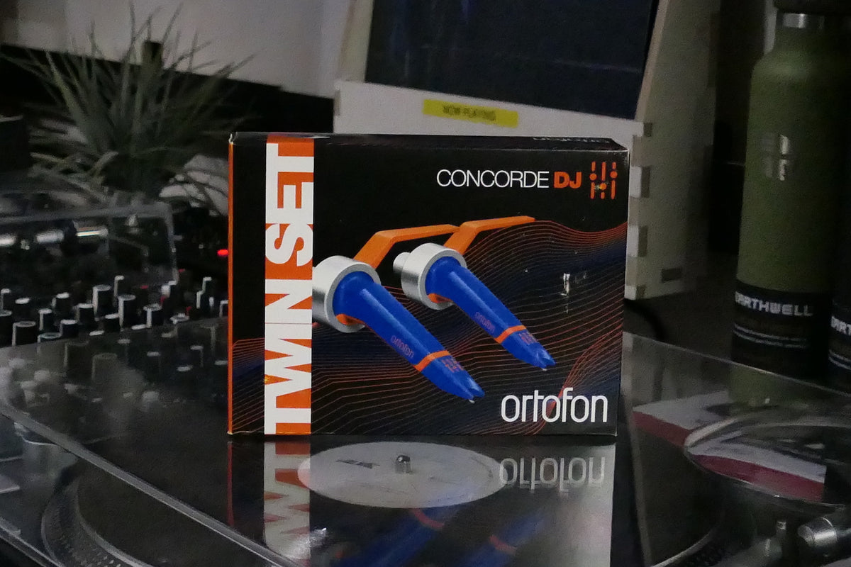 Ortofon Concorde DJ MKII DJ Cartridge & Stylus Twin Pack w/ Carry Case