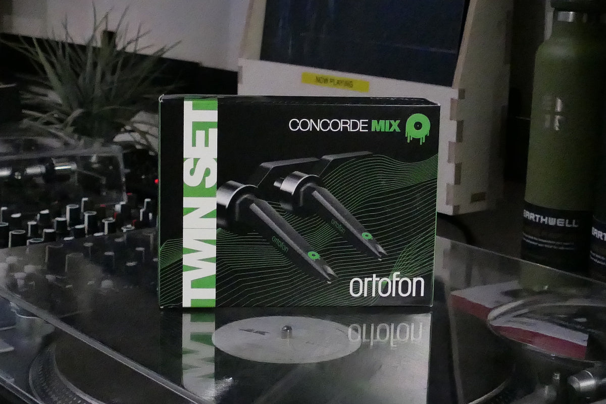 Ortofon Concorde Mix DJ Cartridge & Stylus Twin Pack w/ Carry Case