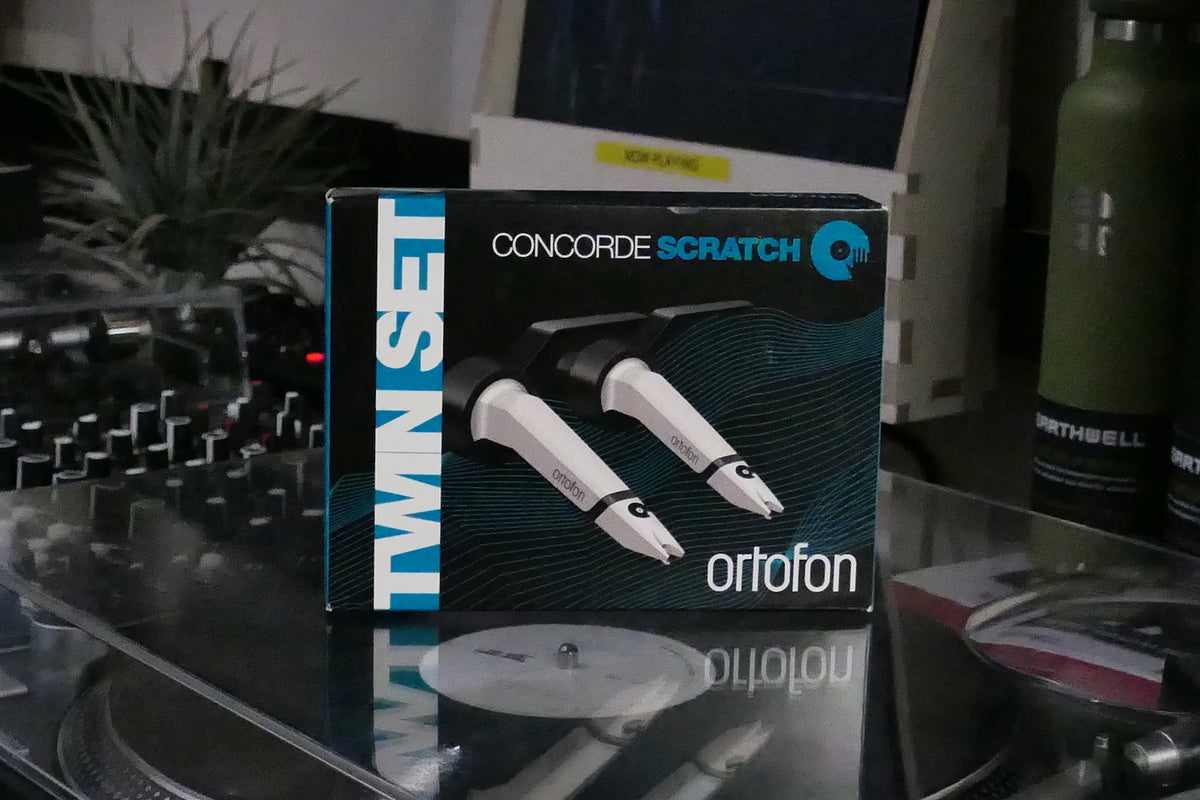 Ortofon Concorde Scratch MKII DJ Cartridge & Stylus Twin Pack w