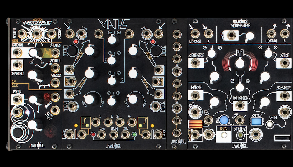 Make Noise Tape & Microsound Music Machine Eurorack System Rubadub