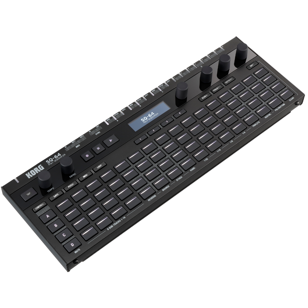 Korg SQ-64 Polyphonic MIDI & CV / Gate Step Sequencer