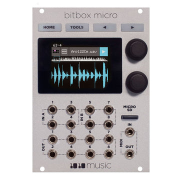 1010 Music Bitbox Micro - Compact Sampling Eurorack Module