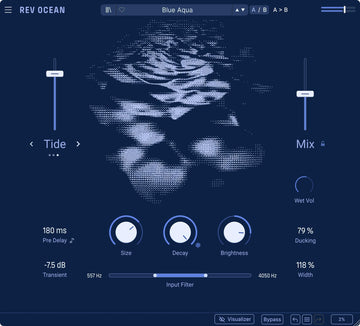 Arturia Rev Ocean Tidal Reverb
