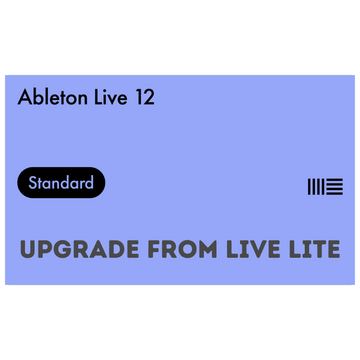 Ableton Live 12 Standard Upgrade from Live Lite