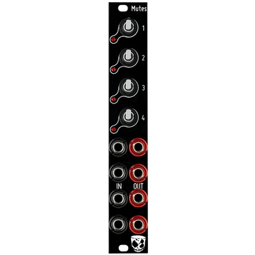 Befaco & DivKid Mutes V2 Eurorack Mute Module