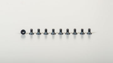 Cirklon - Black hex-head screws (countersunk)