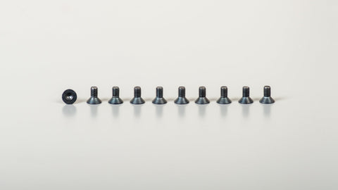 Cirklon - Black hex-head screws (countersunk)