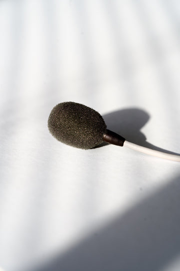 Radius Lavalier Mic Foams - Black, Pack of 5