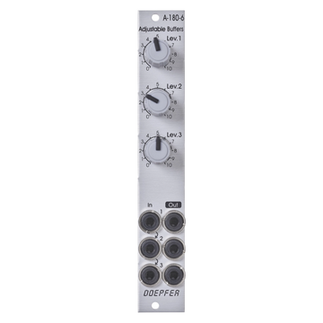 Doepfer A-180-6 Triple Adjustable Buffer / Control Voltage Source