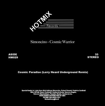 Cosmic Warrior w/ Larry Heard & Ron Trent Remixes