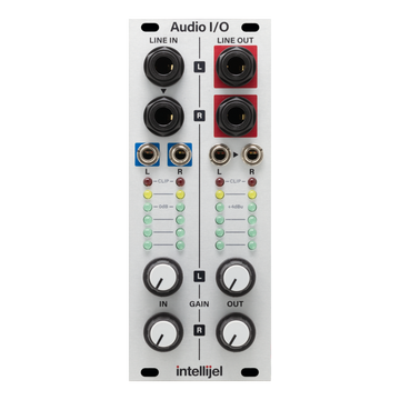 Intellijel Audio I/O Stereo Line Level Audio Interface