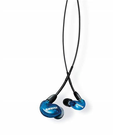Shure SE215 Sound Isolating Earphones Blue
