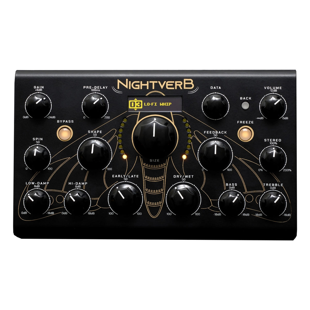 Erica Synths Nightverb - Desktop Stereo Reverb Effects Unit