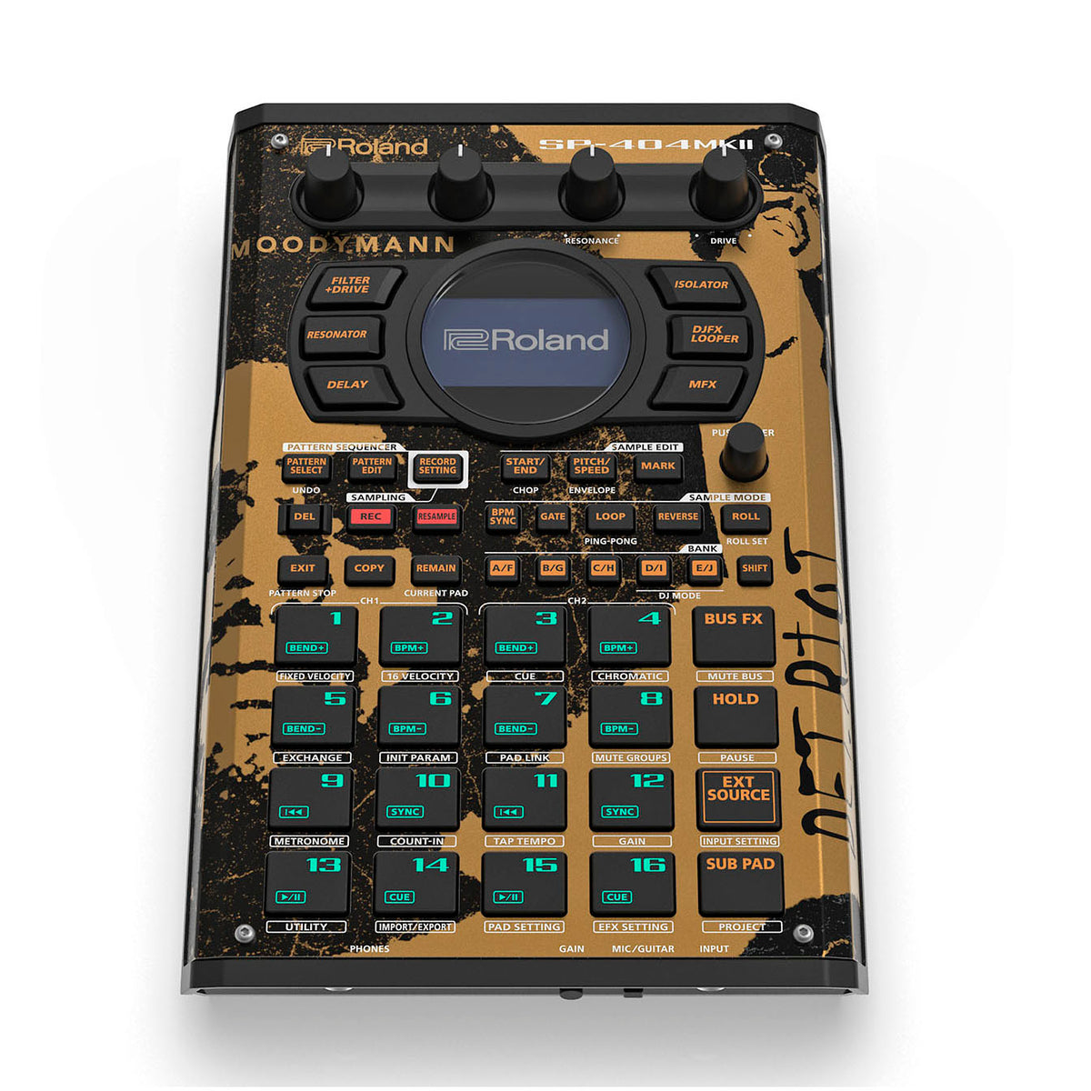 Roland SP404MKII KDJ Records Limited Edition Rubadub