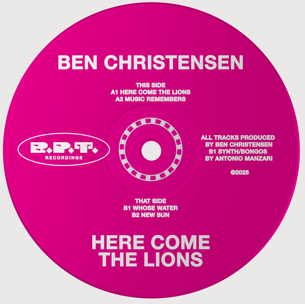 Ben Christensen - Here Come The Lions (Bar Part Time)