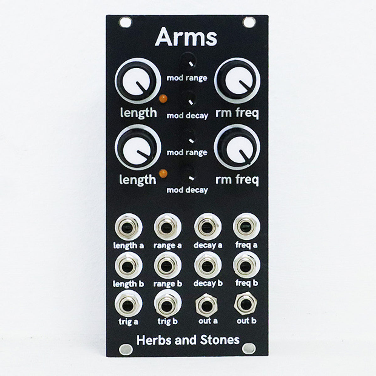 Herbs & Stones Arms - Dual Digital Percussion Eurorack Module