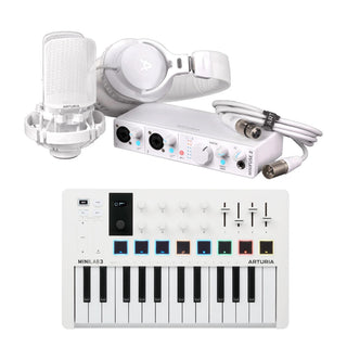 Arturia Studio Bundle: MiniFuse Recording Pack + MiniLab 3