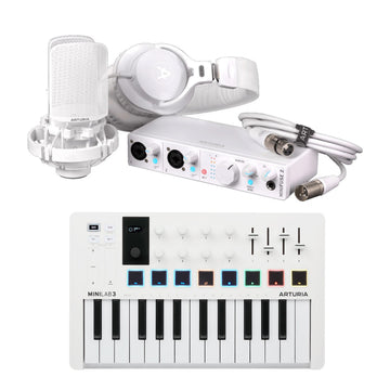 Arturia Studio Bundle: MiniFuse Recording Pack + MiniLab 3