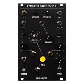 Blukac Instruments Endless Processor Eurorack Module (Black)