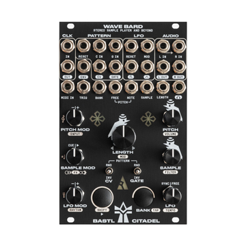 Bastl Instruments Citadel Wave Bard Eurorack Sample Player Module