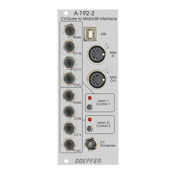 Doepfer A-192-2 Eurorack Dual CV/Gate to Midi/USB Interface Module