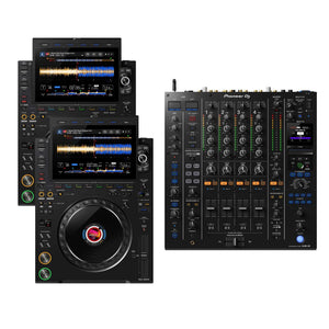 AlphaTheta CDJ-3000X & Pioneer DJ DJM-A9 Package Deal
