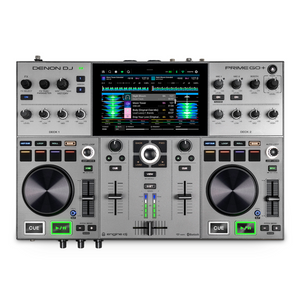 Denon DJ PRIME GO+ Standalone Portable DJ Controller with Streaming