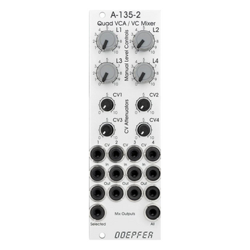 Doepfer A-135-2 Eurorack Quad VCA Module