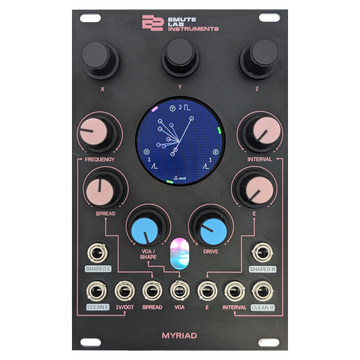 Emute Lab Myriad Eurorack Pataphonic Bitwave Multi-Oscillator