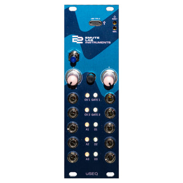 Emute Lab Instruments uSeq - Live Coding Eurorack Module
