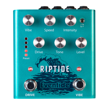 Eventide Riptide Stereo Overdrive & Uni-Vibe Stompbox Pedal