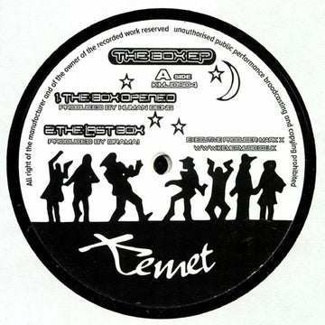Human Being – The Box EP 12" centre label