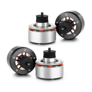 Isonoe Turntable Isolation Feet - Set Of Four (Silver)