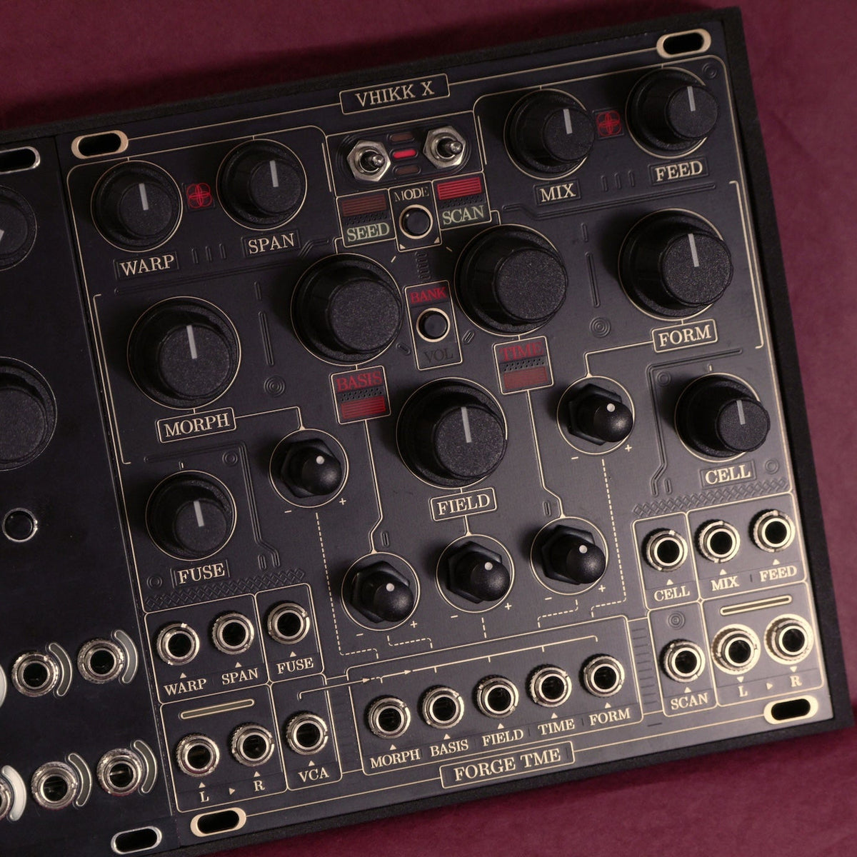 Forge Sound Module Forge-TME VHIKK X Eurorack Synth Voice Module
