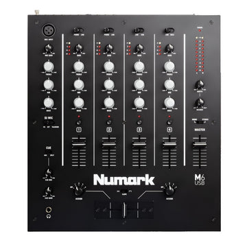 Numark M6 USB 4 Channel USB DJ Mixer