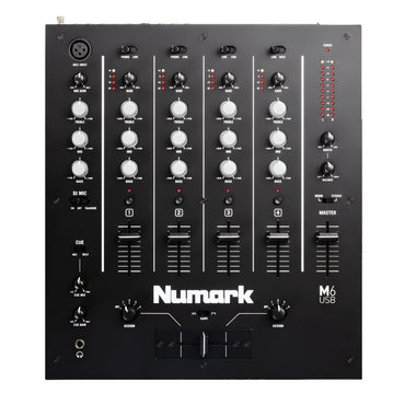 Numark M6 USB 4 Channel USB DJ Mixer