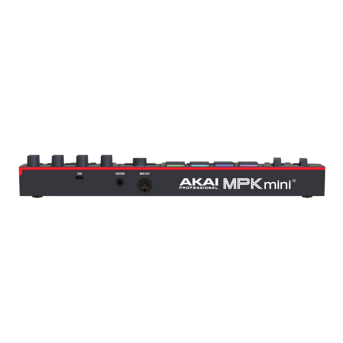 Akai MPK Mini MK4 Compact USB MIDI Controller (Black)