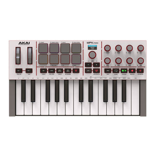 Akai MPK Mini MK4 Compact USB MIDI Controller (Grey)