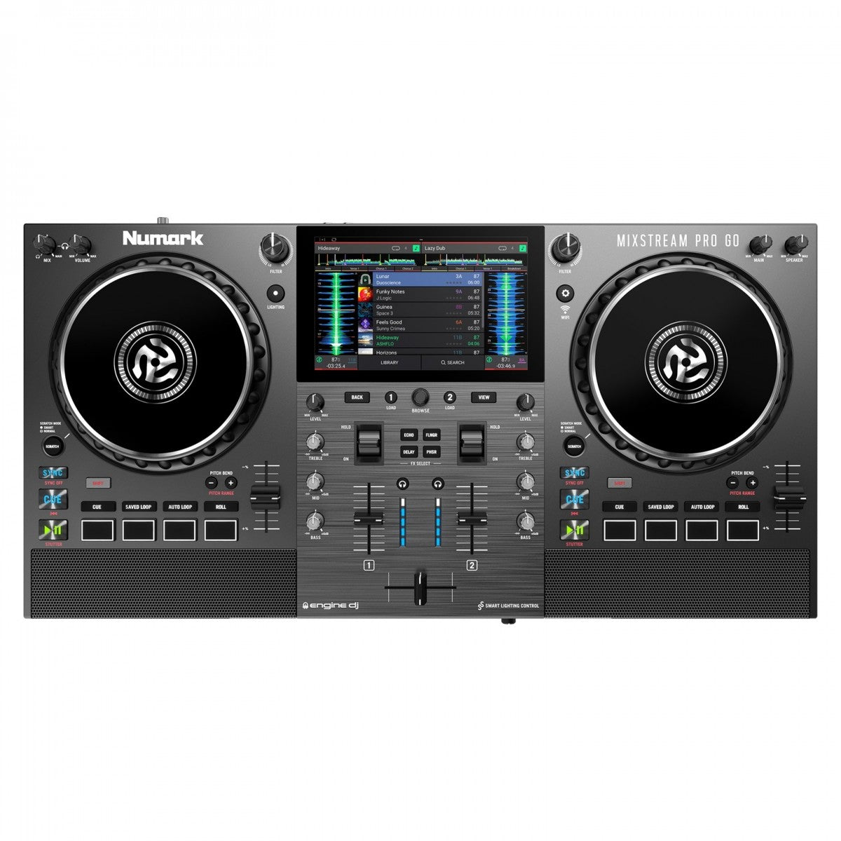 Numark Mixstream Pro Go Standalone Portable DJ Controller – Rubadub