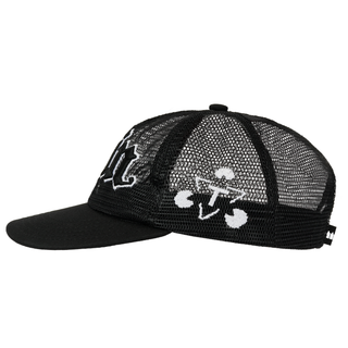 The Trilogy Tapes TTT Pain All-Over Mesh Trucker 6-Panel Cap, Black